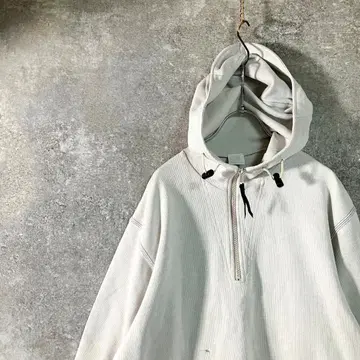 HELLY HANSEN 풀오버 후디 하프 지퍼 라이트 그레이