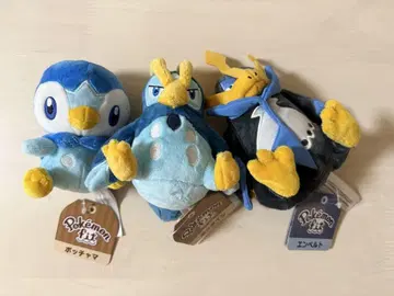 Pokemon fit 봉제 인형 팽도리 팽태자 황무룩 택 포함