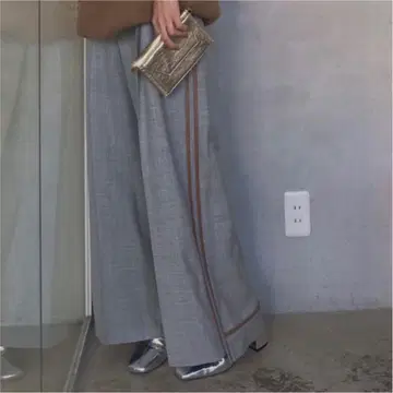 UNDRESSED SYNTHETIC LEATHER LINE PANT