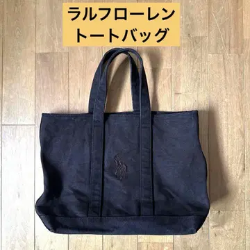 랄프 로렌 블랙 토트백