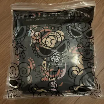 로손 HYSTERIC MINI 2WAYTOTE 백팩 블랙