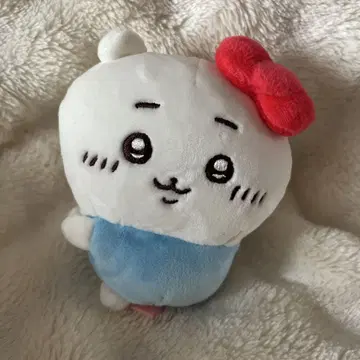 치이카와 산리오 키티 들고 있어요