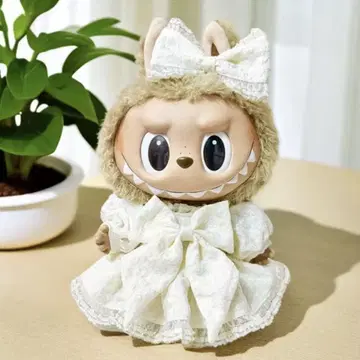 러브브 지모모 38cm 옷 갈아입기 드레스 화이트