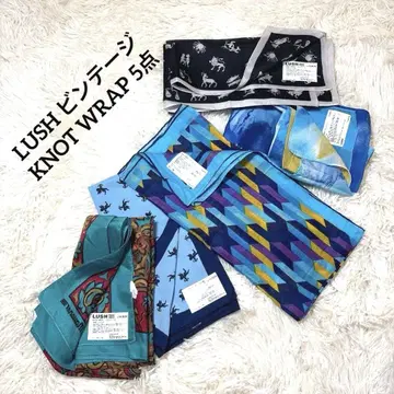 LUSH 빈티지 KNOT WRAP 5세트