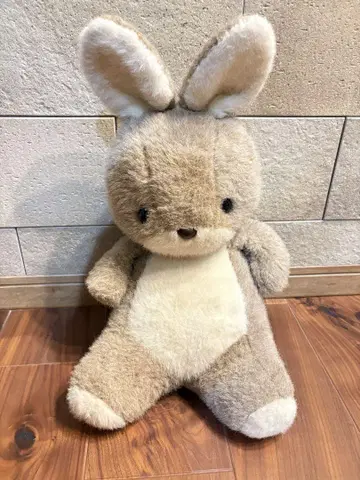산애로우 브라운 토끼 봉제 인형 레어