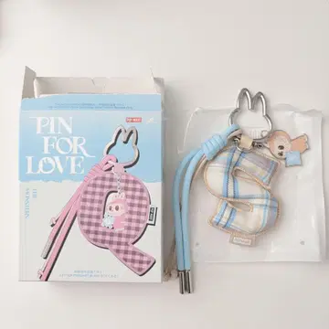 popmart 러브브 pin for love 알파벳 펜던트 S