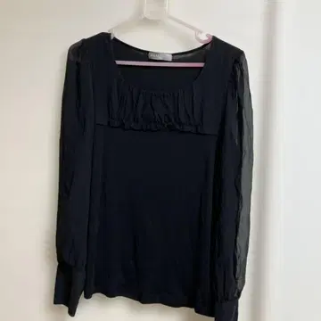 디노스 다마 컬렉션 실크 티셔츠 L 사이즈 블랙