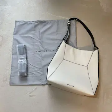 찰스 & 키이스 Nasrin 나스린 지오메트릭 토트백