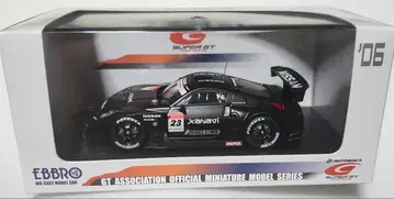 에브로 1/43 자나비 니스모 Z 테스트카 슈퍼 GT500 2006