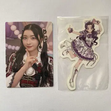 초 도키메키 선전부 쿄 쥴리아 트레이딩 카드 스티커