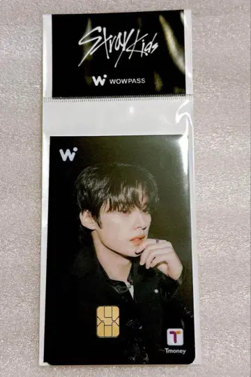 미등록 새상품 wowpass 카드 리노 straykids