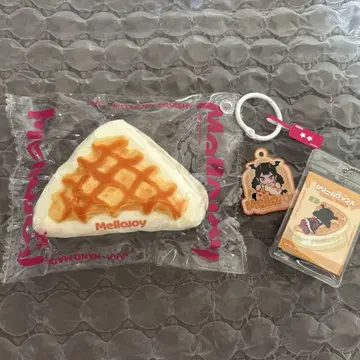 mellojoy 스퀴즈 와플 삼각형만