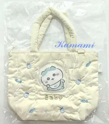 치이카와 (먼작귀) Chiikawa 베이비 퀼팅 토트백 (하치와레)