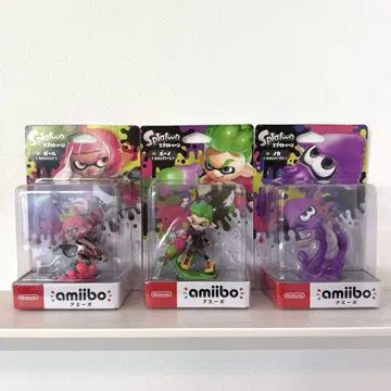 스프라툰 amiibo 3종 세트