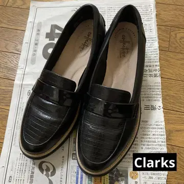 Clarks 로퍼 블랙 23.5cm