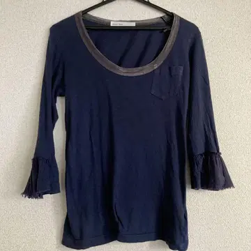 sacai luck 네이비 상의
