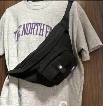 THE NORTH FACE 바디백 퍼플 라벨