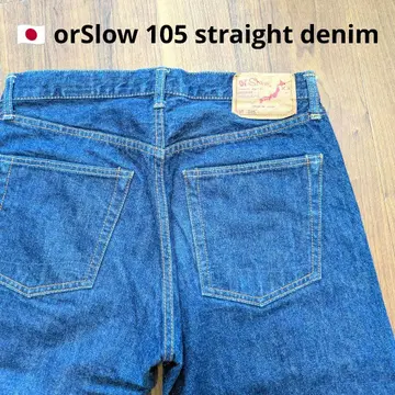 orSlow 105 스트레이트 데님 팬츠 사이즈 1
