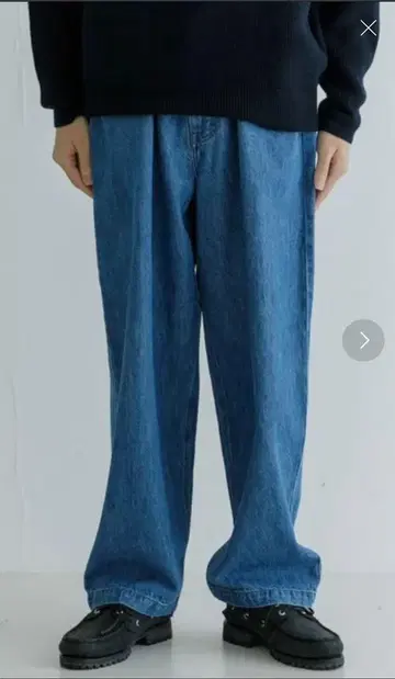 청바지 FARAH Baggy Pants 남성용 34/30