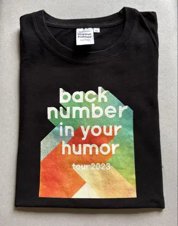 back number in your humor tour 2023 티셔츠