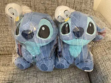 스티치 봉제 인형 2체 세트