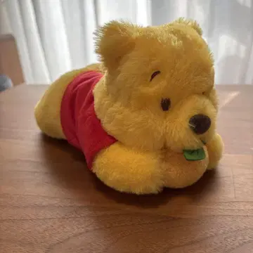곰돌이 푸 봉제 인형형 펜 케이스 유즈 푸