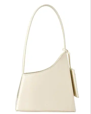 ASYMMETRY CURVE MINI BAG 화이트
