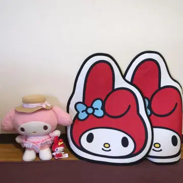봉제 인형 마스코트 다이토 한정판 마이멜로디 다이컷 매트 세트
