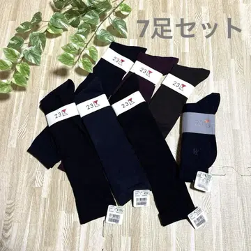 [ 미사용품 ] 23구 여성 양말 양말 7족 세트 묶음 23-25cm