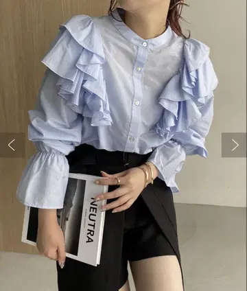 프릴 셔츠