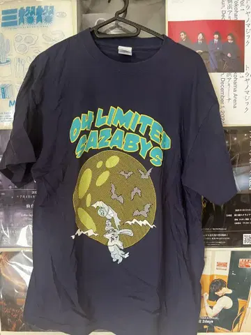 04 Limited Sazabys MOON TOUR 셔츠 L 사이즈
