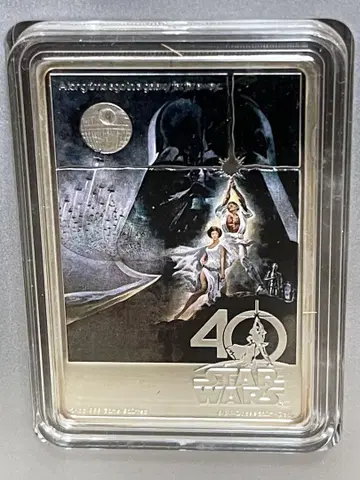 스타 워즈 40주년 기념 은화 뉴질랜드 은화 기념 은화