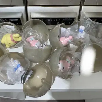 산리오 캐릭터즈 토끼 피규어 가샤폰 가챠가챠