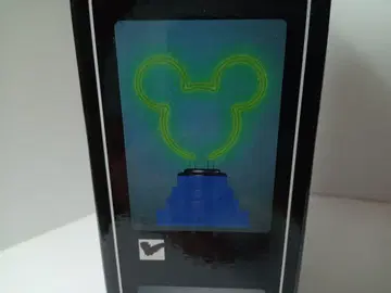 Disney 미키 네온 라이트 그린