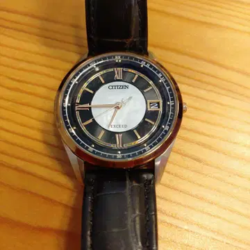 CITIZEN EXCEED 에코드라이브 전파시계 AS7084-02E