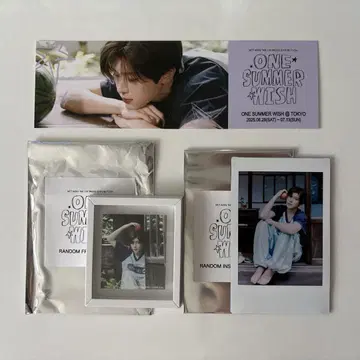 NCTWISH one summer 마그넷 포토 카드 시온