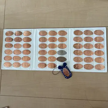 Disney 수베니어 메달 54개