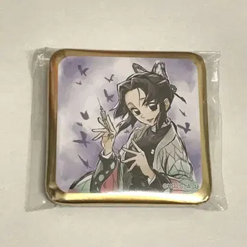 ufotable dining 행운권 스퀘어 캔뱃지 코쵸우 시노부
