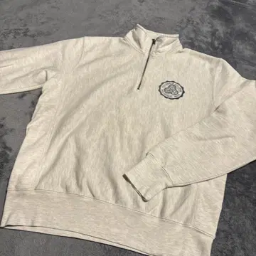 챔피온 리버스 위브 하프 지퍼 맨투맨 L