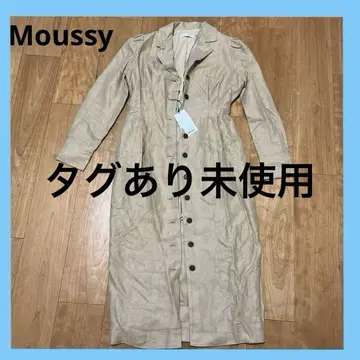 새상품 택 포함 Moussy 턱 롱 셔츠 드레스