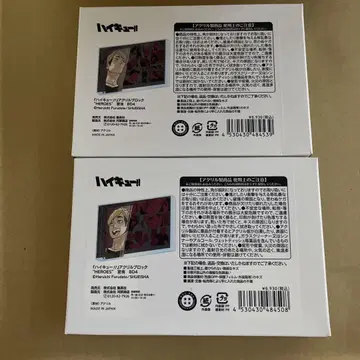 하이큐 벌스데이 아크릴 블록 미야 아츠무 미야 오사무
