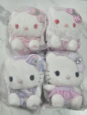 Rady 헬로키티 봉제 인형 4개 세트 세로 20cm