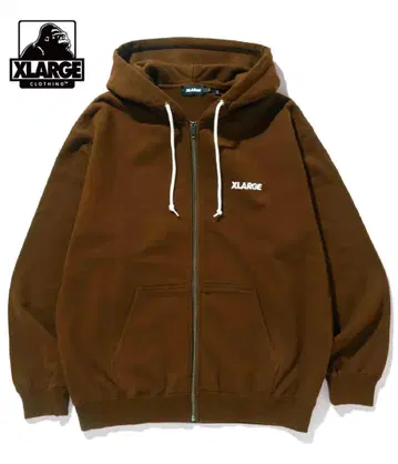 STANDARD LOGO ZIP HOODED SWEATSHIRT