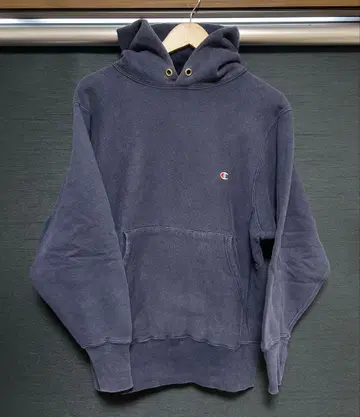 90s champion 리버스 위브 후드티 USA 네이비