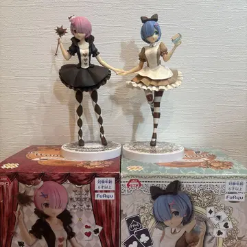 렘 라무 앨리스풍 피규어 세트