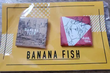 BANANA FISH 벌스데이 birthday 스퀘어 캔뱃지 아쉬