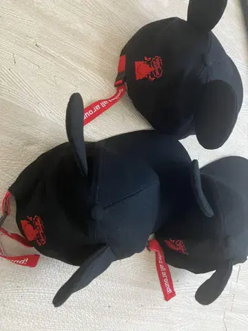 디즈니 미키 귀도리 모자 3개 세트