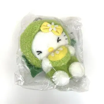 당시물 고토치 키티 오키나와 한정판 시쿠와사 마스코트 키링