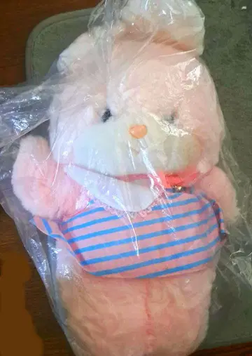 요시토쿠 크리미 토끼 봉제 인형 택 포함 쇼와 레트로