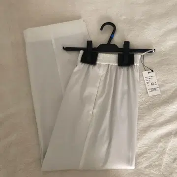 yori 새틴 와이드 팬츠 34